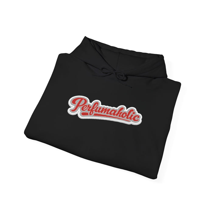 Perfumaholic Script Logo Hoodie | Fragrance Lover Sweatshirt