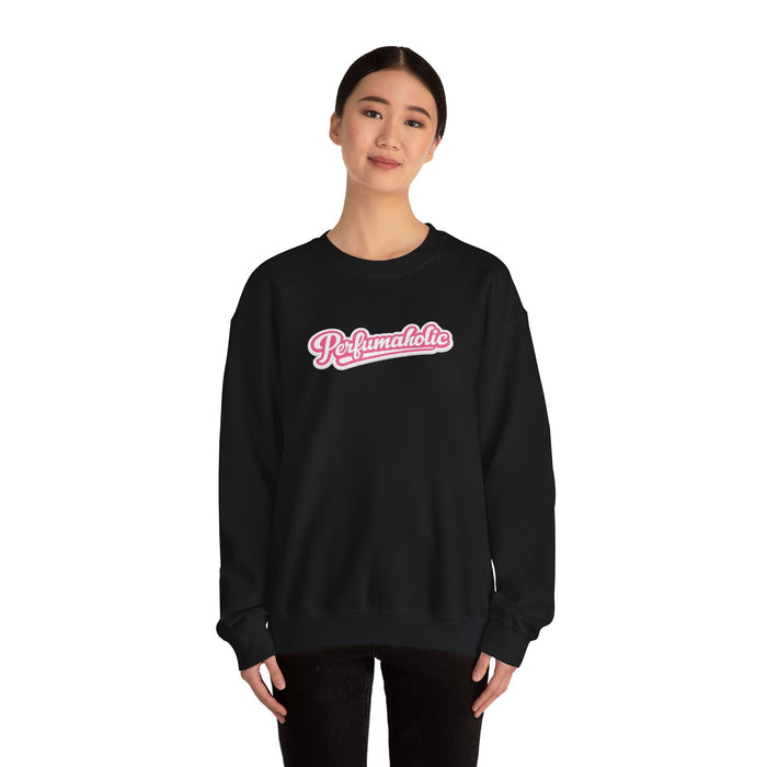 Perfumaholic Script Logo Sweatshirt | Perfume Lover Crewneck