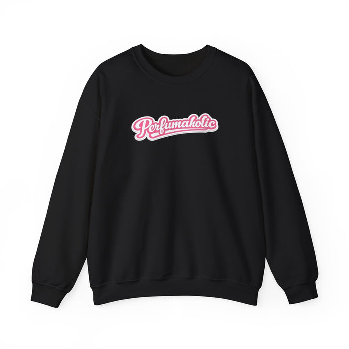 Perfumaholic Script Logo Sweatshirt | Perfume Lover Crewneck