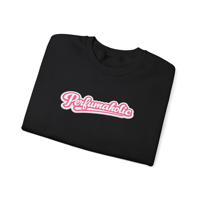 Perfumaholic Script Logo Sweatshirt | Perfume Lover Crewneck